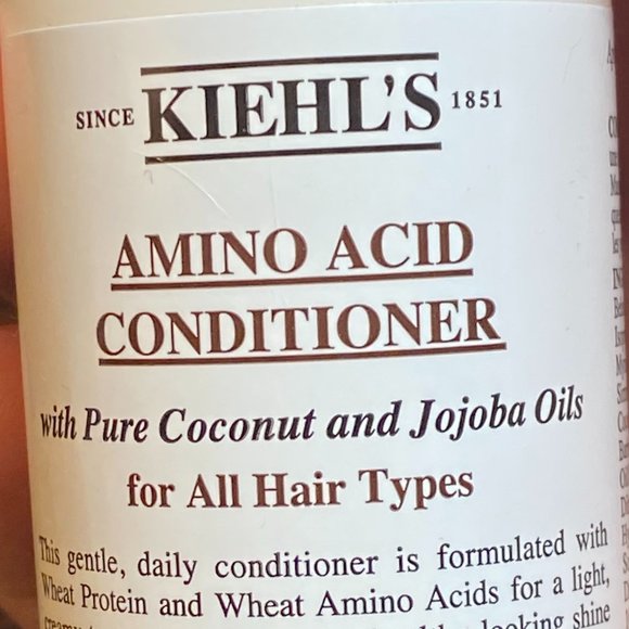 Kiehls Amino Acid Conditioner, Coconut Oil, Wheat Protein, NEW -Travel Size 65ml - Picture 4 of 11